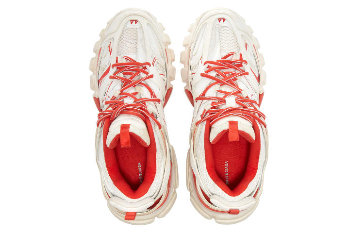 Balenciaga Track Sneaker 'White Red' 542023W1GC49066 #