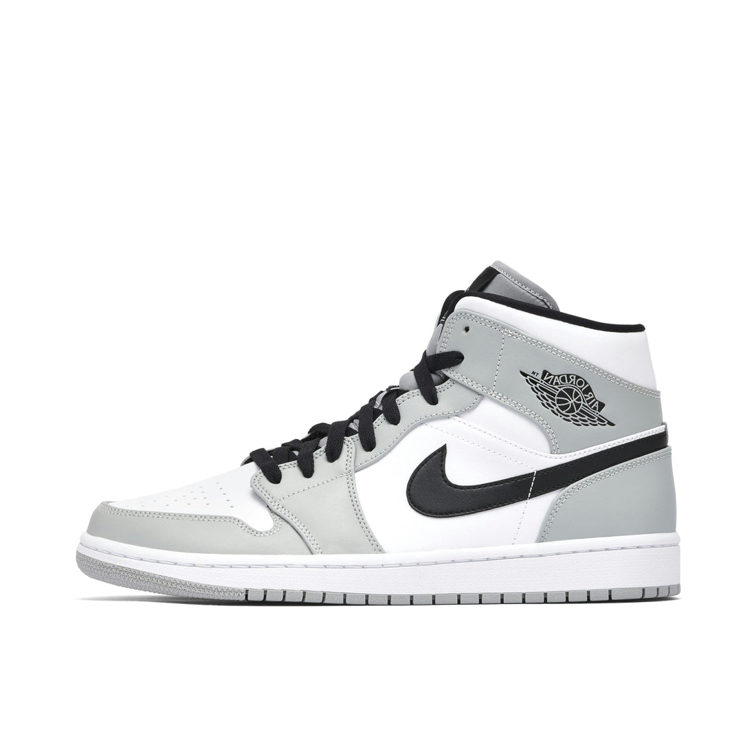 AIR JORDAN 1 MID LIGHT SMOKE GREY