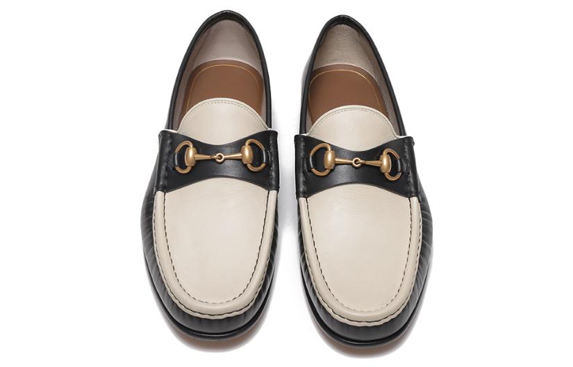 Gucci 1953 Horsebit Loafers 'Black Off White' 307929-AABHN-1254 #
