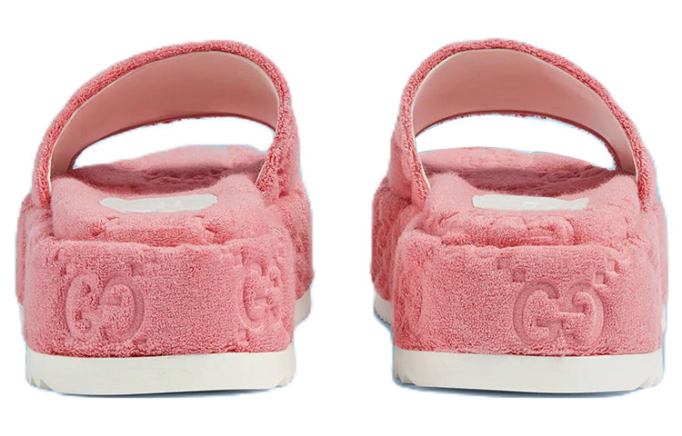 (WMNS) Gucci GG Platform Sandal 'Wild Rose' 700599-U2O00-5815 #