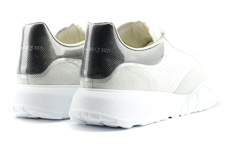Alexander McQueen Court Trainer 'Beige White' 662662W4QH19340 #