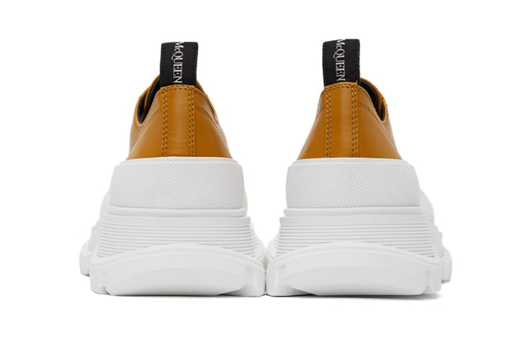 Alexander McQueen Tread Slick Sneakers 'Tan White' 627225WHZP27169 #