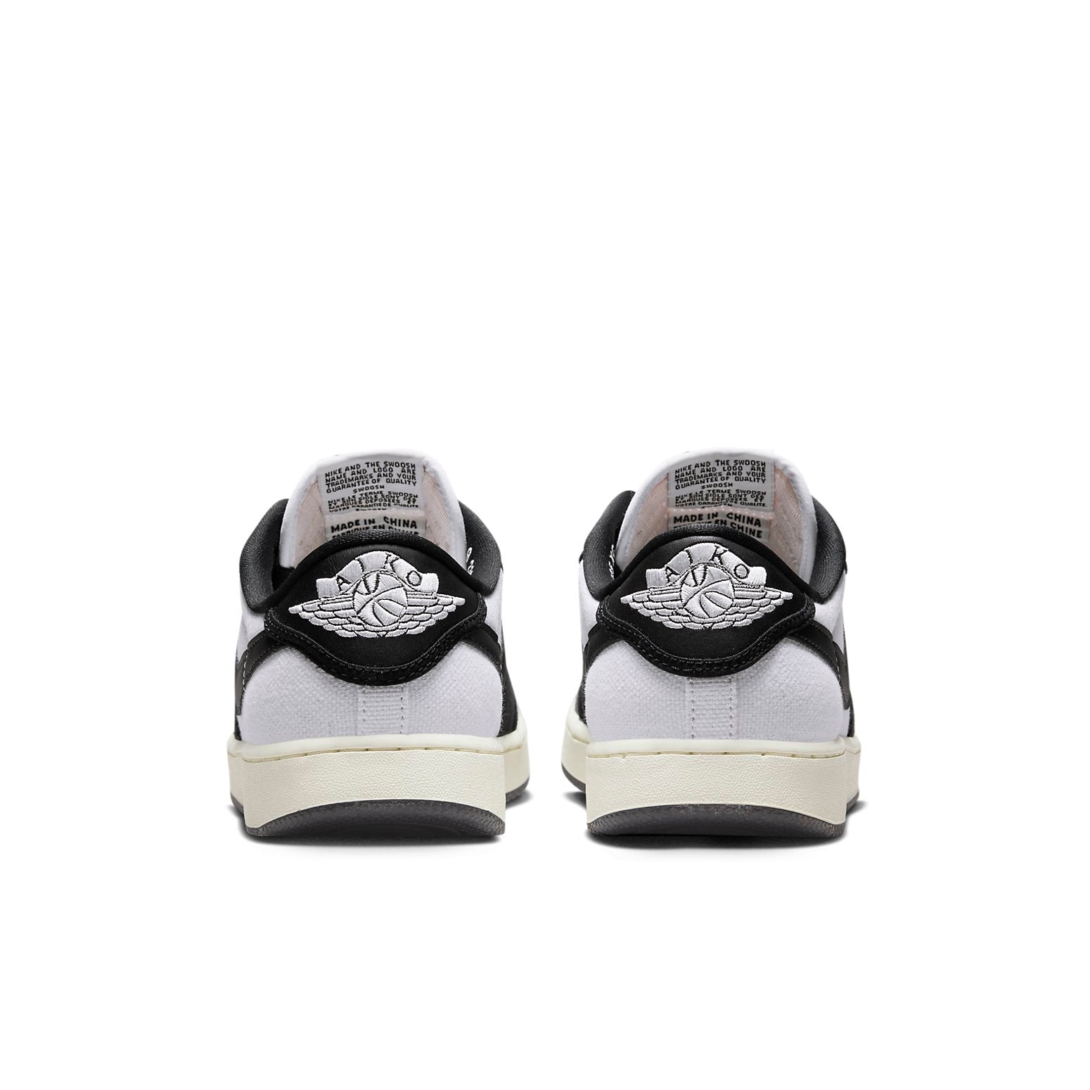 Air Jordan 1 Retro AJKO Low 'White Black Sail' DX4981-100 #