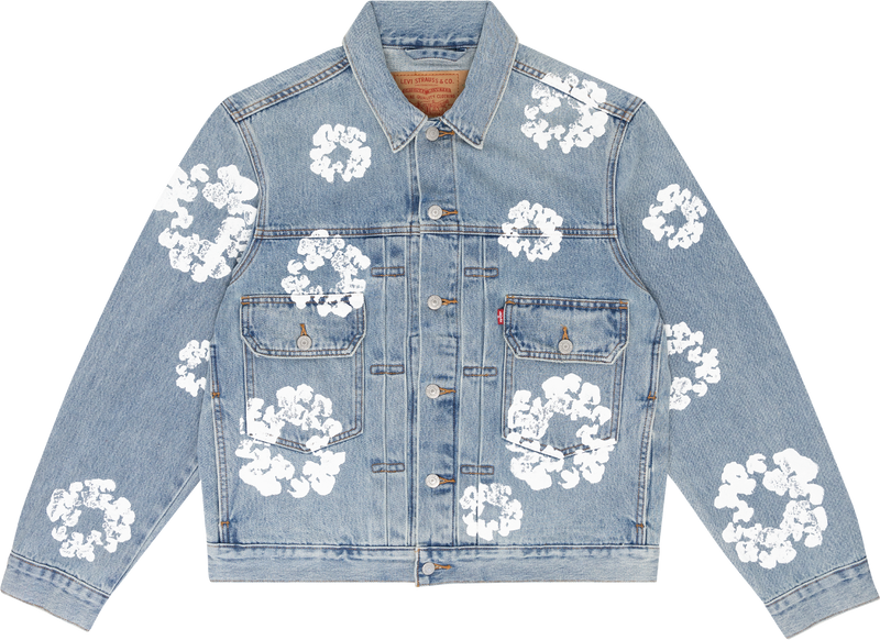 Type-2 All Over Wreath Light Wash