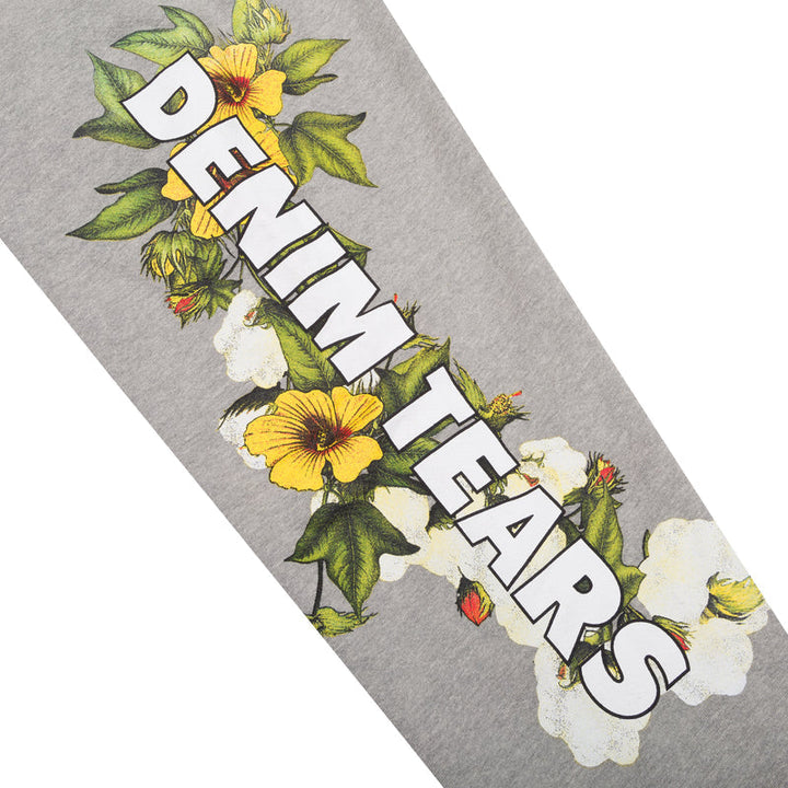 DT Floral Logo Sweatpant Black