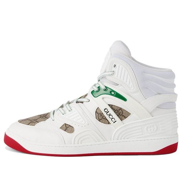 Gucci Basket High 'White Demetra Red' 673077-2SHG0-9076 #.